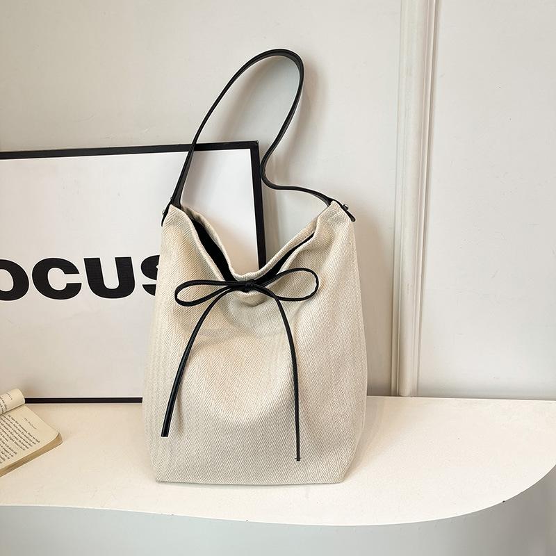 Bags Women's Tote Bags Large Capacity Autumn Messenger 2025 New Canvas Bucket Bags Casual Class Commuter Bags