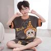 Astronaut Boys Summer Pajama Set - Short Sleeve & Pants for Kids & Teens