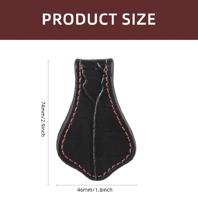 Leather Billiard Chalk Holder With Magnetic Feature For Easy Access Strong Magnets Billiards Equipment Accessories