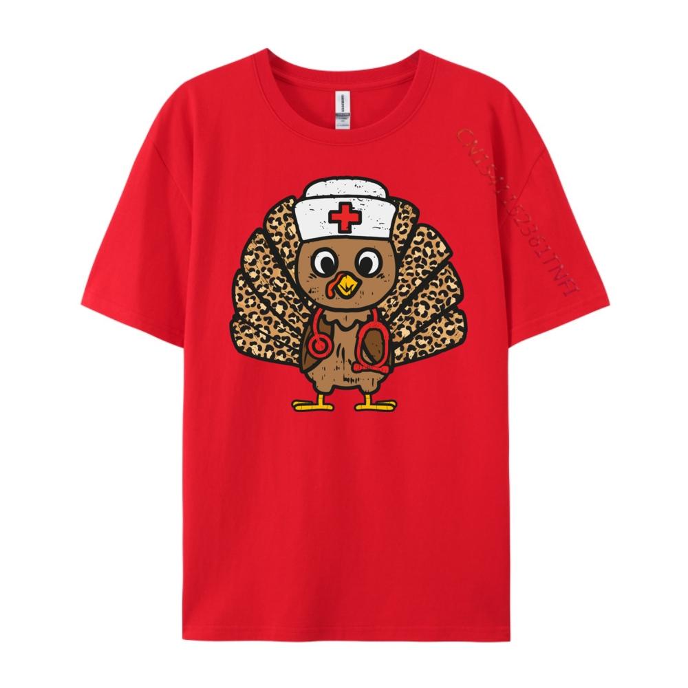 Turkey Nurse Stethoscope Thanksgiving Nurse Turkey Autumn Designer Clothes Unisex T Shirt Unisex Punk Style S