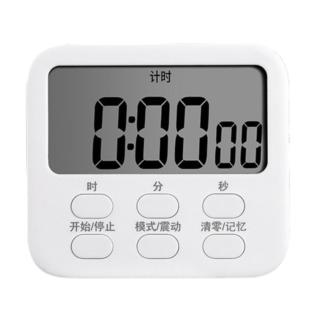 Multi-Function Electronic Timer Magnetic Digital Timers Big LCD-Display for Break-Time Cooking Gym Meeting Classroom
