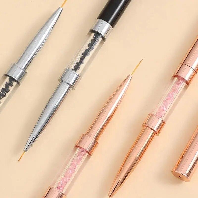 Nail Art Brush Pen DIY Nail Painting Drawing Liner Nail Art Tool Nail Polish Brush Manicure Tool