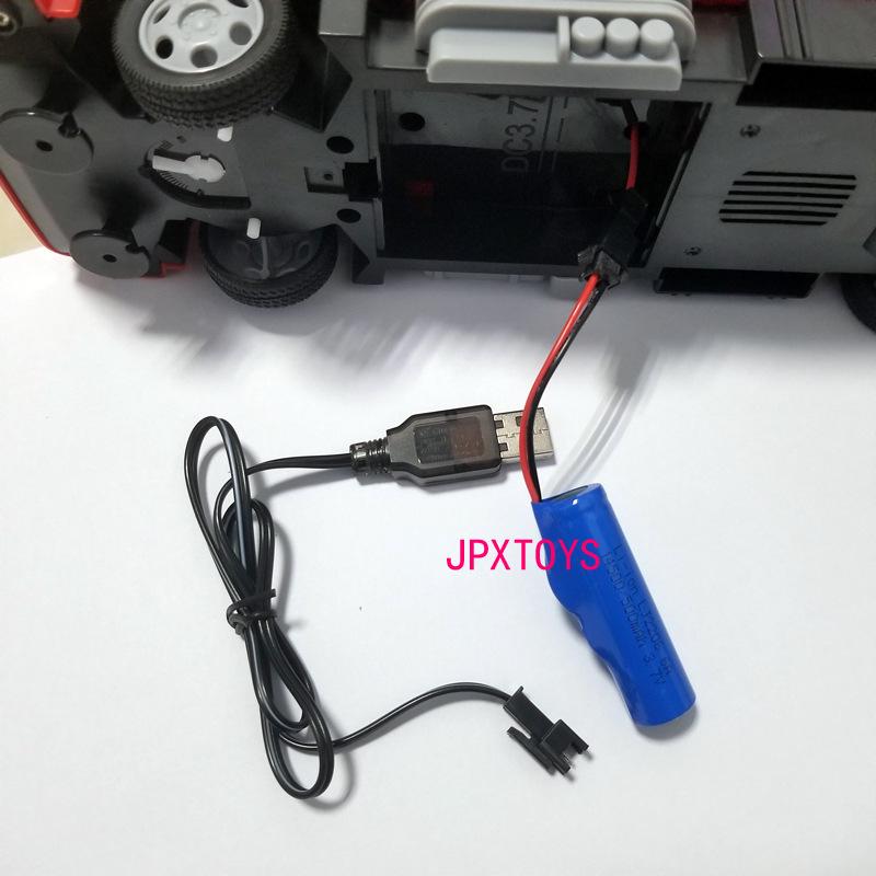 Remote Control Fire Truck Toy with Sound, Lights, and Water Spraying Feature