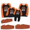 Halloween Tag Drucke Familie Passend Langarm Tops+Hosen Set Familie Passende Sets