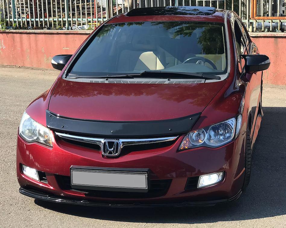 

Дефлектор капота (EuroCap) для Honda Civic Sedan VIII 2006-2011 гг