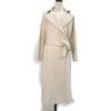 K.T 01-15WE06 White Angora Wool Convertible Long Coat coat 7 off whiteUsed