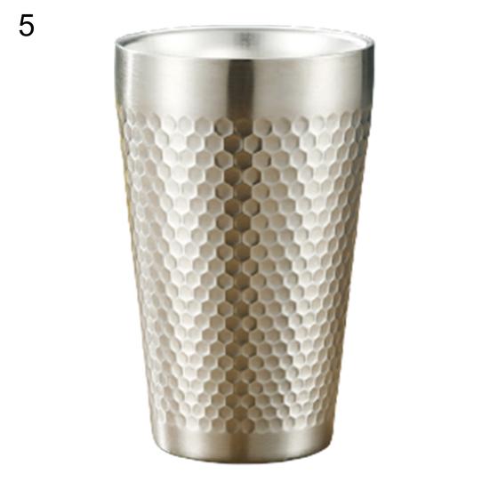 175ml/300ml pivní pohárek proti opotřebení odolný proti rozbití dvoustěnný hrnek na nápoje