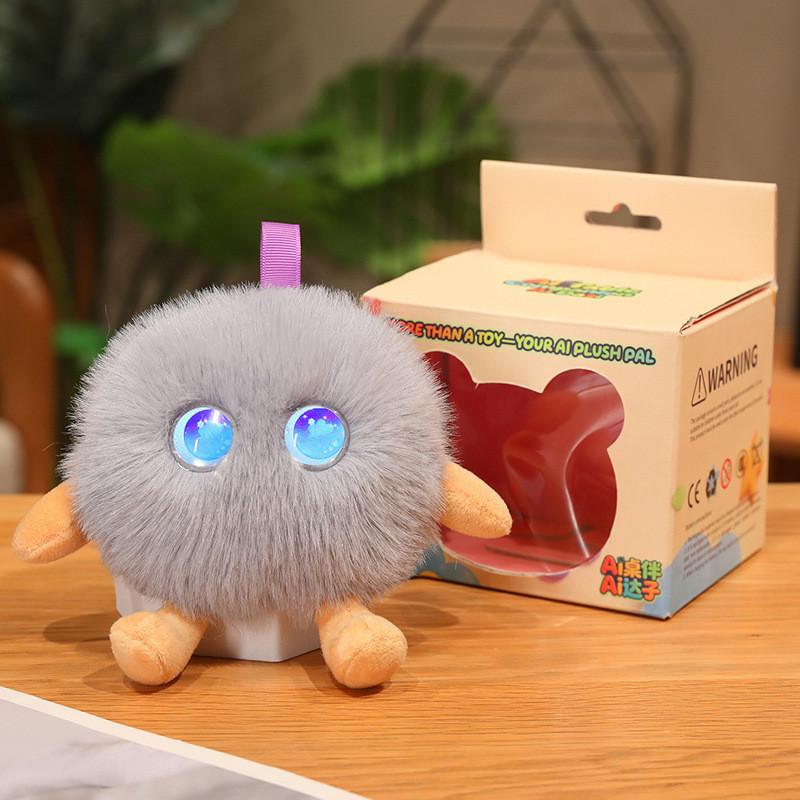 Husky Plush Toy With Emotional Companion Function For Kids And Teens