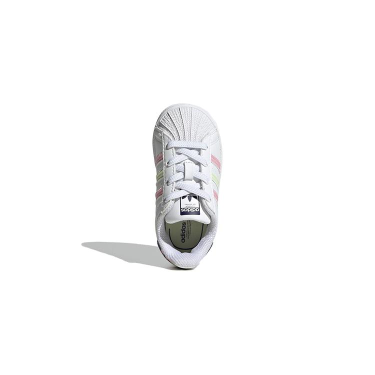 (TD) adidas originals Superstar 'Bianco Lime Rosa' Bambino GY3332