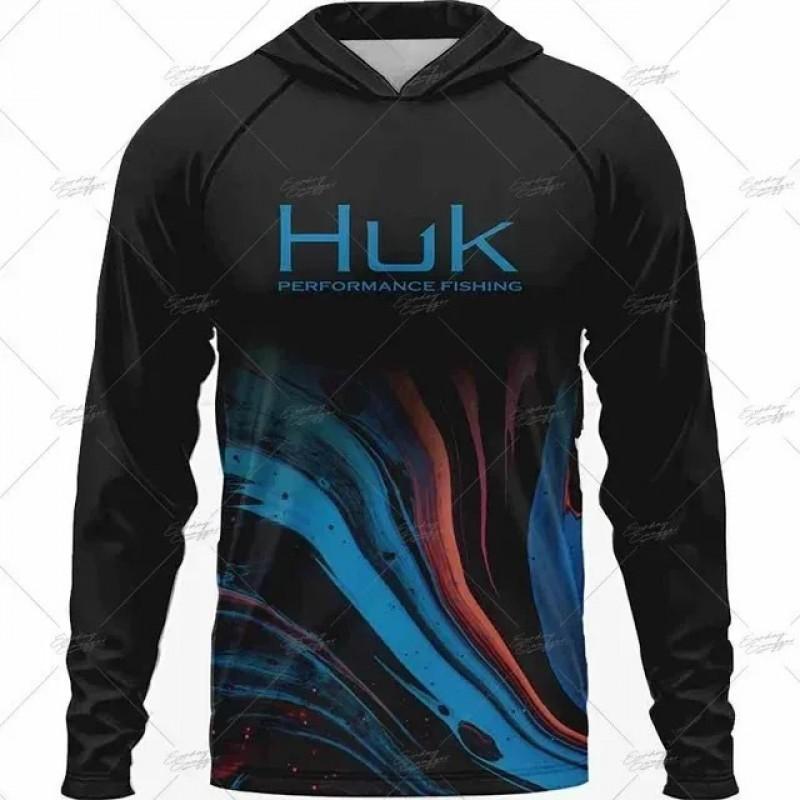 Men Women Quick Dry UV Protection Fishing Hoodie Lightweight Breathable Outdoor Sport Shirt Summer