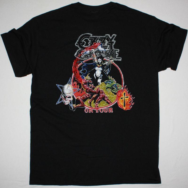 OZZY OSBOURNE ON TOUR 92 NEW BLACK T-shirt XXL