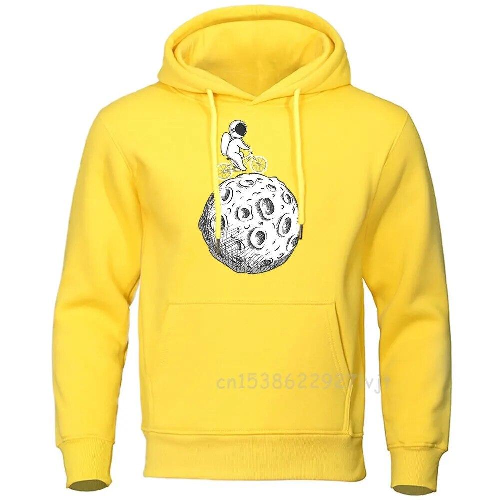 

Толстовки с капюшоном для велоспорта и луной с астронавтом, забавная толстовка с капюшоном с принтом, хип-хоп, женская одежда унисекс, модная брендовая уличная одежда, толстовка унисекс с длинными рукавами 4XL