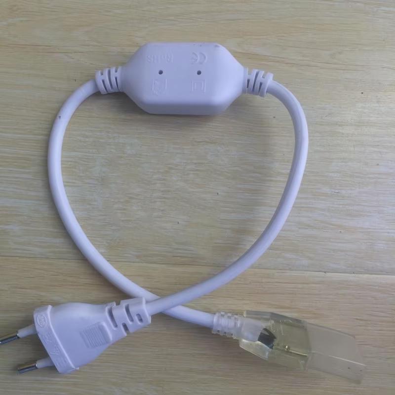 220V 110V EU/US LED Power Plug Driver Waterproof For 6mm 8mm 10mm 12mm 15mm Width PCB LED Strip Power Supply Adapter