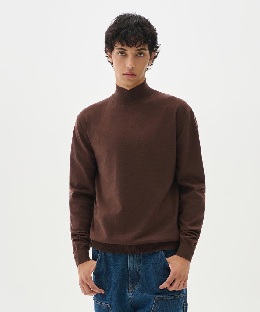 TRADCLUB Basic Half Turtleneck Knit (6 Colors) (Type A)