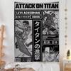 AAttack On TTitan Anime Tapestry Microfiber Art Banner Wall Decor for Bedroom Living Room Bar Garden