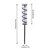 6.69Inch Rain Gauge Outdoor Tube Garden Glass Water Gauge For Rain Water Meter Decorative Stake With Waterproof Large Glass Tube2