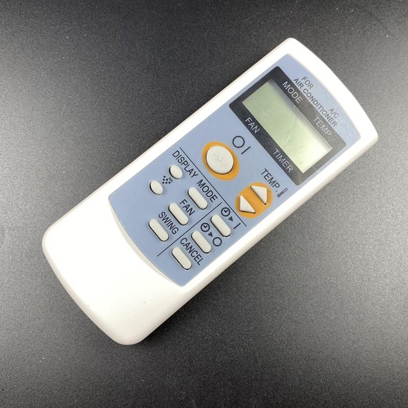 Universal A589JB Air Conditioner Remote Control Featuring Fast Battery Access Ergonomic Comfortable Hold