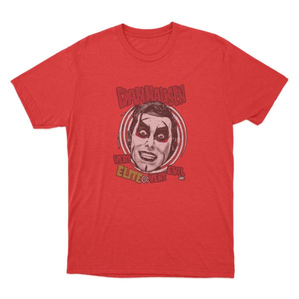 Wrestler Danhausen Elite Very Evil Tshirt Unisex and Women Summer Cotton Y2K Clothing High Quality Fashion Short Sleeve Top Unisex S