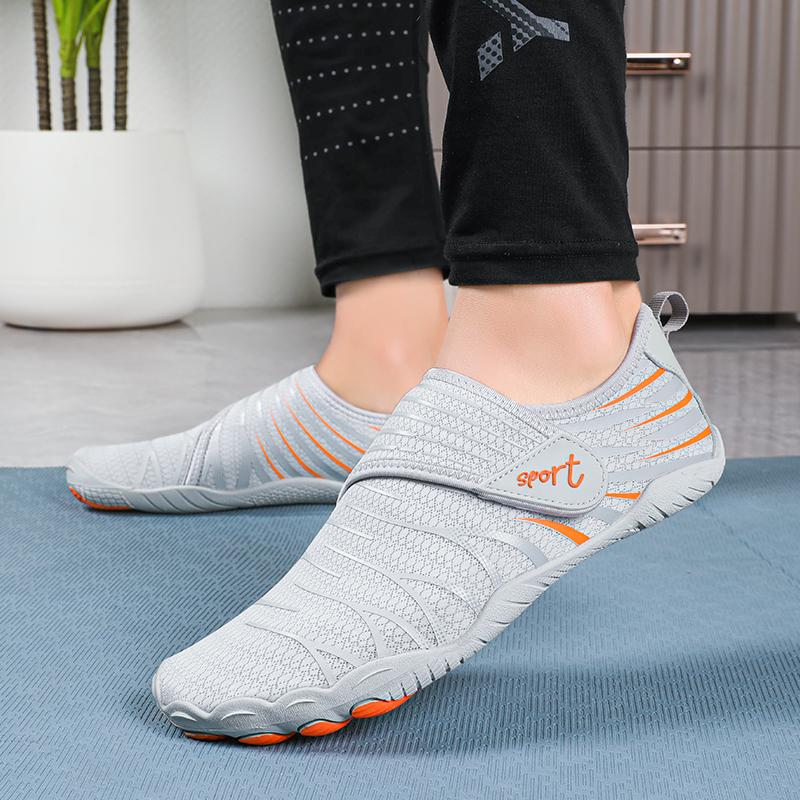 Indoor breathable sports shoes wear-resistant treadmill shoes yoga ******** rope shoes lightweight soft-soled fitness shoes
