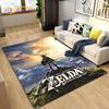 The Legend of Zelda Game Gamer Area Rug,Carpet Rug for Living Room Bedroom Sofa Doormat Decoration,Kid Play Non-slip Floor Mat