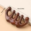 Wood Therapy Massage Comb Head Face Scalp Gua Sha Massager Natural Facial Sandalwood Wide Tooth Guasha Scraping Body Massage