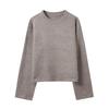 ZAZA homemade European and American style, wholesale women's clothing, fashionable and versatile temperament, commuter multi-color long-sleeved knitt