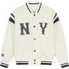 New MLB New York Yankees Jackets Unisex Beige 3AJPB0551-50CRS