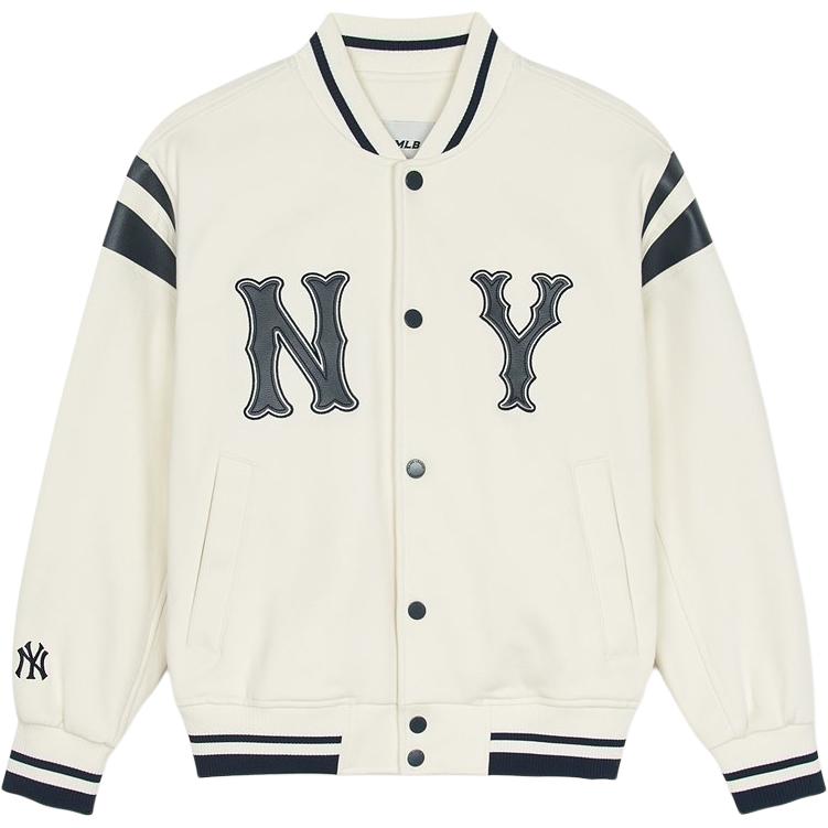 New MLB New York Yankees Jackets Unisex Beige 3AJPB0551-50CRS
