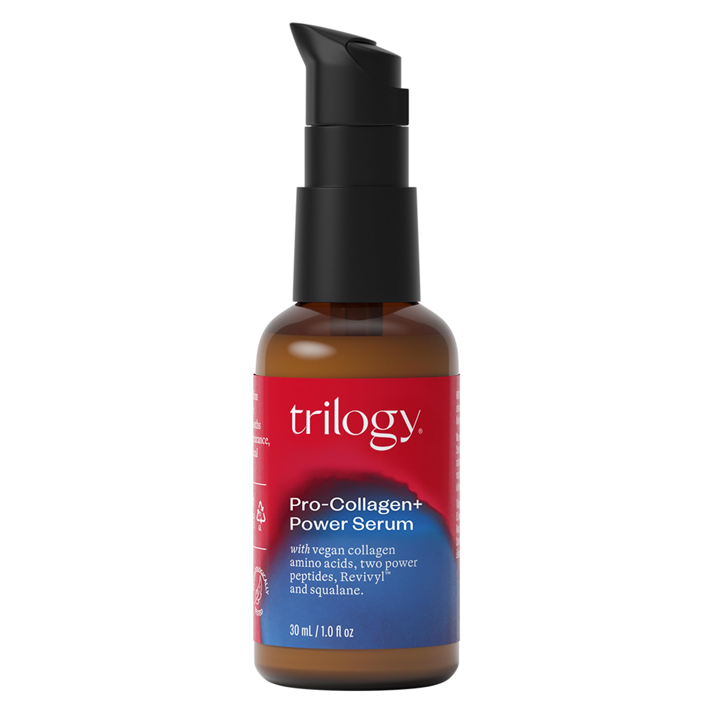 

Trilogy Power Firming Serum for Eye and Mouth Low Molecular Weight Premium Hypoallergenic PC+ Serum, Areas, Pro-Collagen, Peptides, Organic,