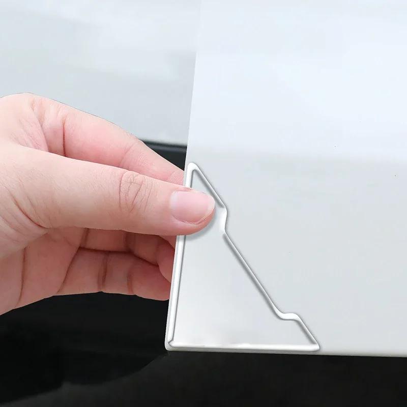 2pcs Car Door Corner Anti-collision Covers Silicone Protector Stickers For Porsche 911 Cayenne 918 Pajun 917 718 Panamera MacanA