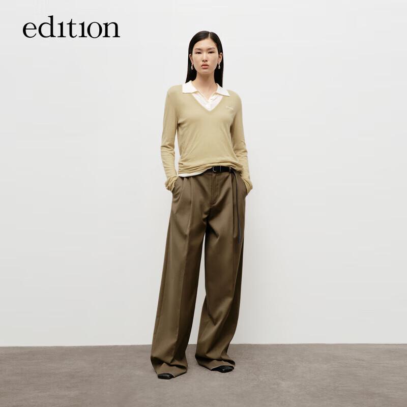 

Edition Women s Cloud Wool Layered Knit Set M