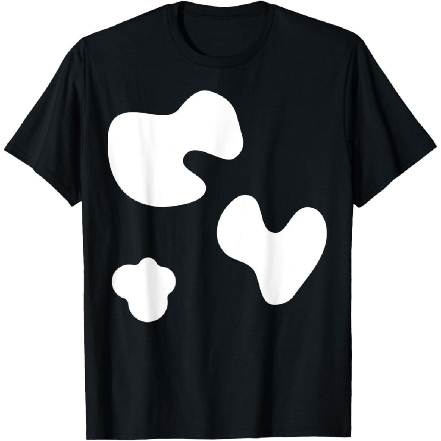 WITCH I m a COW ! Brown Cow White Spots T-Shirt S