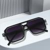 Candy Color Sunglasses Unisex Double Beam Sun Glasses Anti-UV Spectacles Personality Square Eyeglasses Simplity Goggles