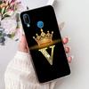 For Huawei P20 Lite Case Luxury Crown Letters Soft Silicone Cover For Huawei P20Lite Funda Nova 3e ANE-LX1 ANE-LX2 ANE-LX3 Coque