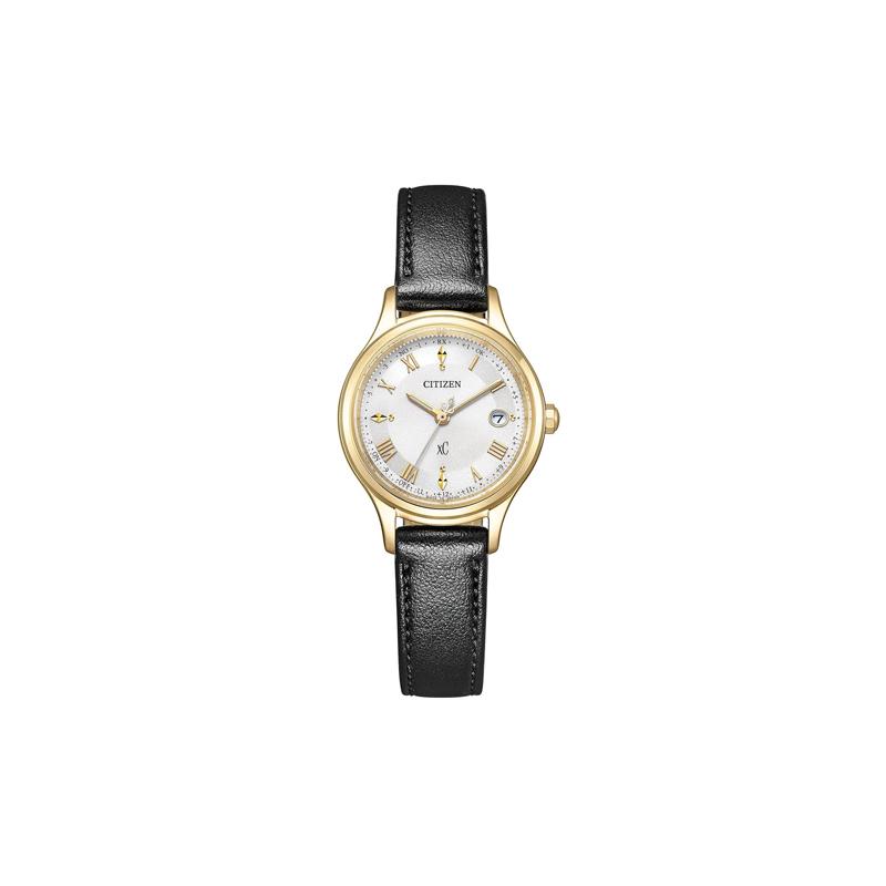 

CITIZEN xC series XC series 50m waterproof solar Quartz artificial leather strap women s watch white dial ES9492-14A синій