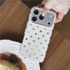 Bunte Koreanischer Stil Polka Dot Handyhülle für Apple iPhone 16 Pro/17 Pro Max