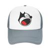 Felixed The Cat NapOn Red   Mesh Baseball Cap Adult Retro Sun Hat  Hat Adjustable Snapback Caps Sun Hats Summer Trucker Hat