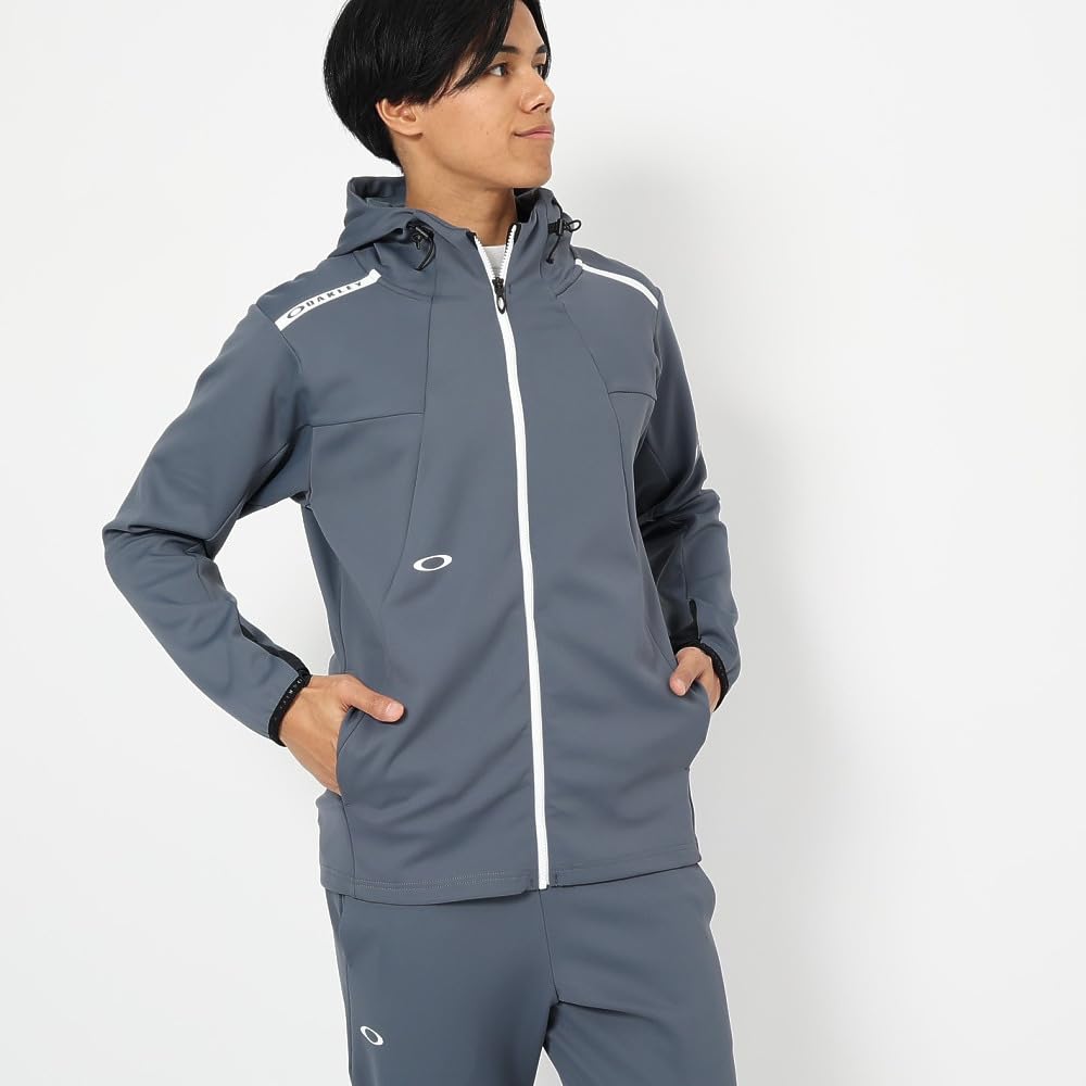 Oakley Enhance 3RDG Synchronism Gray US Size M to Japanese Size FOA408984 Jacket, 9.0mm, 23BM, Dust, (equivalent L),