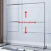 Floor-Standing Galvanized Steel Clothes Drying Rack for Balcony & Bedroom