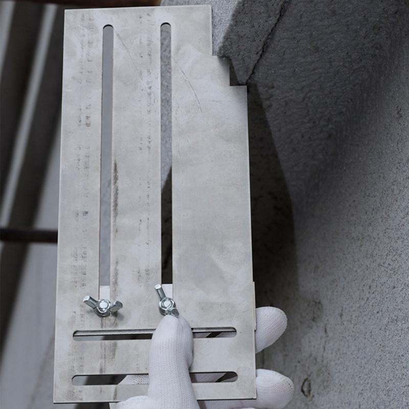 Heavy Duty Multipurpose Construction Leveling Bracket Alignment Tool For Seamless Wall Corners And Gypsum Board Joints