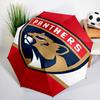 Panthers Team Spirit Umbrella 8-Frame for Travel, Camping, Casual Lightweight Portable Umbrella, Essential for Every Family Holidays Gift
