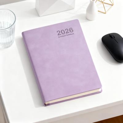 2026 Daglig Planerare Schemabok A5 Inbunden Planerare med Färgglada Flikar Avtalsbok Påminnelse Att Göra-lista Årlig Planerare