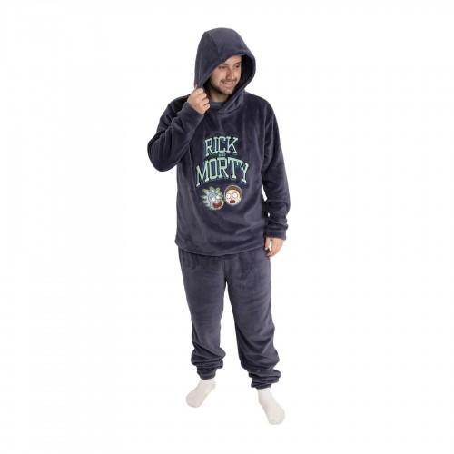 Rick And Morty Mens Character Long-Sleeved Long Pyjama Set