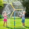 55" Windmill Water Sprinkler for Kids 360 Degree Spinning Splash Water Toy with 3 Blades Outdoor Backyard Summer Game for Boys Girls Dogs Garden