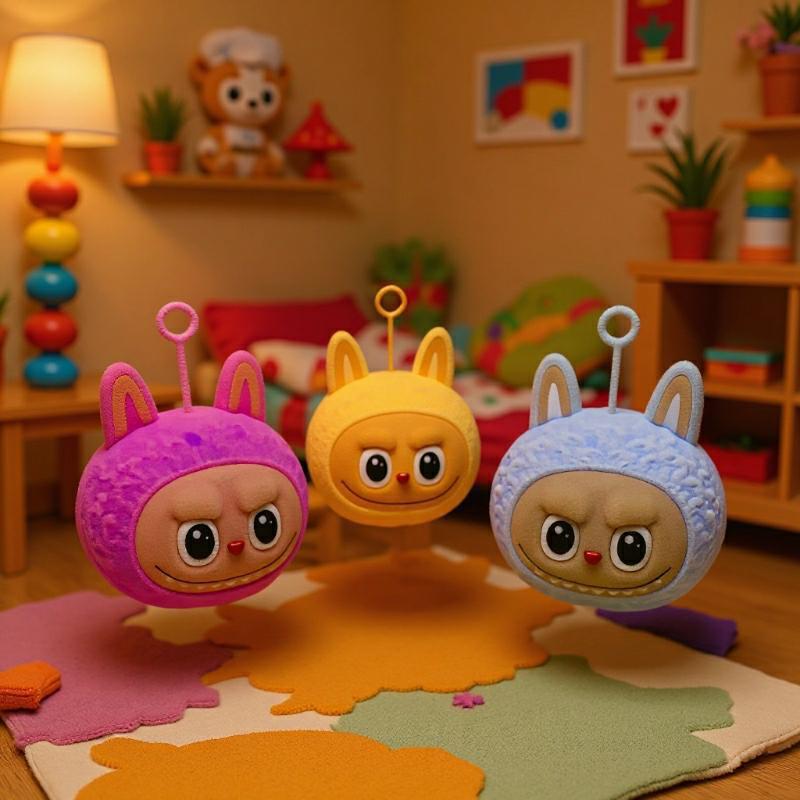 Egg Party Rechargeable LED Night Light - Children's Bedside Atmosphere Lamp