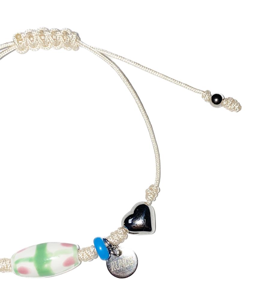 Runds White Gemstone Bracelet