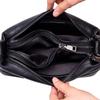 Multi-layer mother shoulder bag women's new model, multi-zipper bag women's simple soft leather diagonal span bag versatile