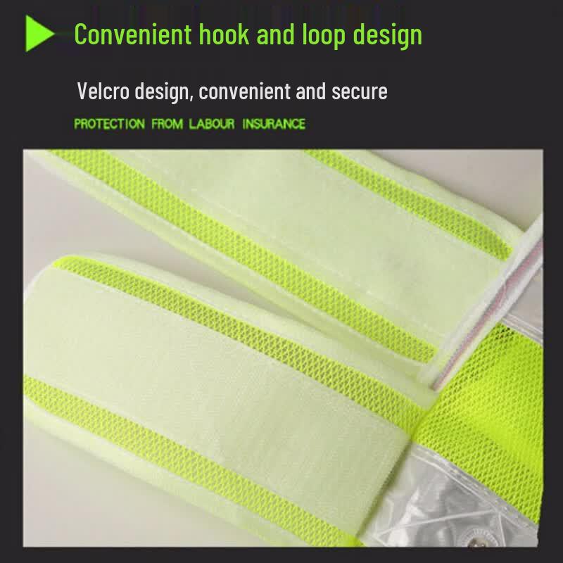 Reflective Safety Vest with LED Lights