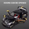 1:24 Maßstab Gtr R34 Modell Spielzeug Diecast Legierung Auto Türen Öffnen Mit Ton Licht Rückzug Miniaturmodelle Fahrzeuge Junge Sammeln Geschenk