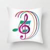 Cartoon Music Bedroom Sofa Home Car Peach Skin Pillowcase Creative Printing